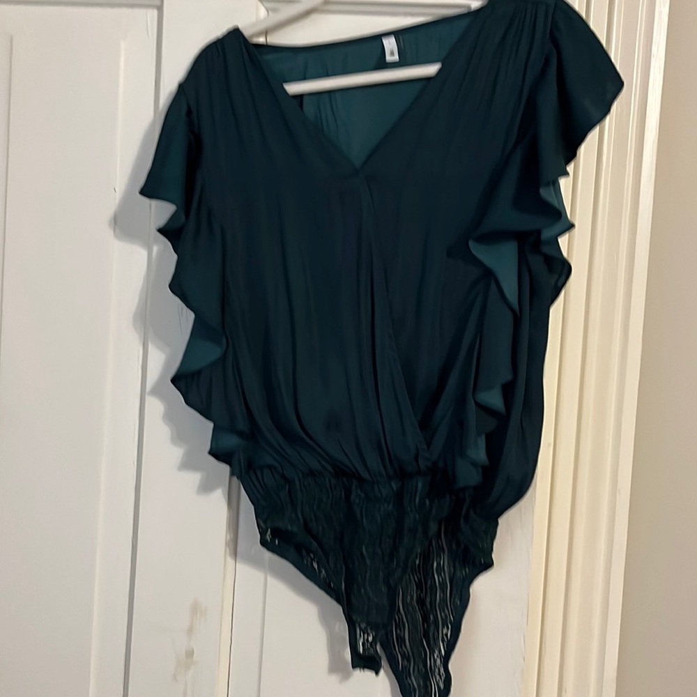 Silk body suit